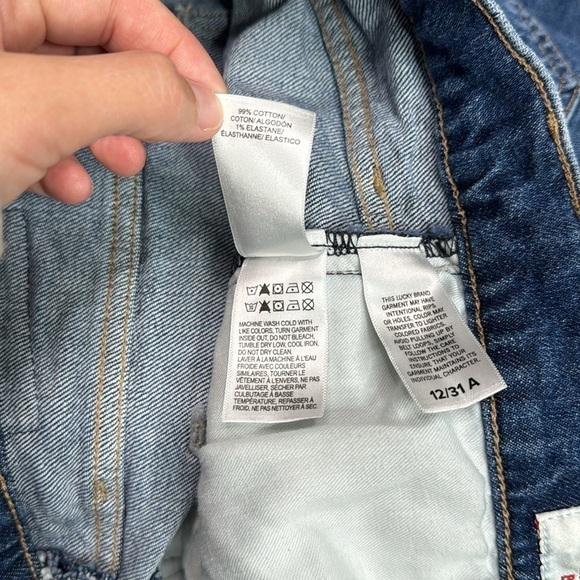 Lucky Brand Easy Rider Boot Jeans Size 12/31 - Picture 11 of 11